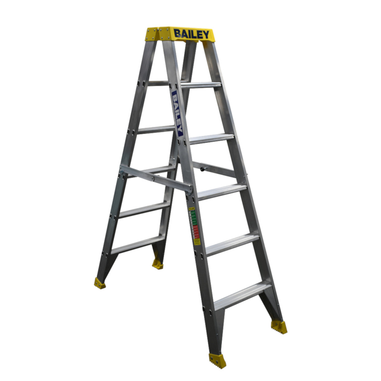 BAILEY - Double Sided Ladders Pro Aluminium Industrial Punchlock 150kg