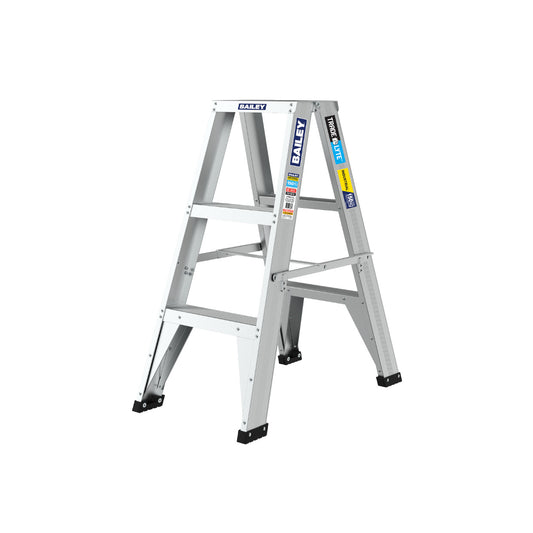 BAILEY - Double Sided Ladders Aluminium Trade Lyte 150kg