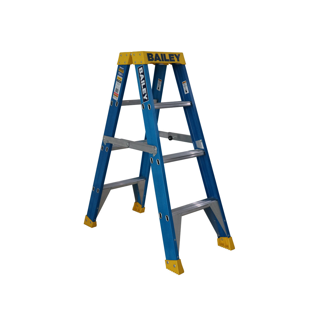 BAILEY - Double Sided Ladders Pro Fibreglass Industrial Punchlock 150kg
