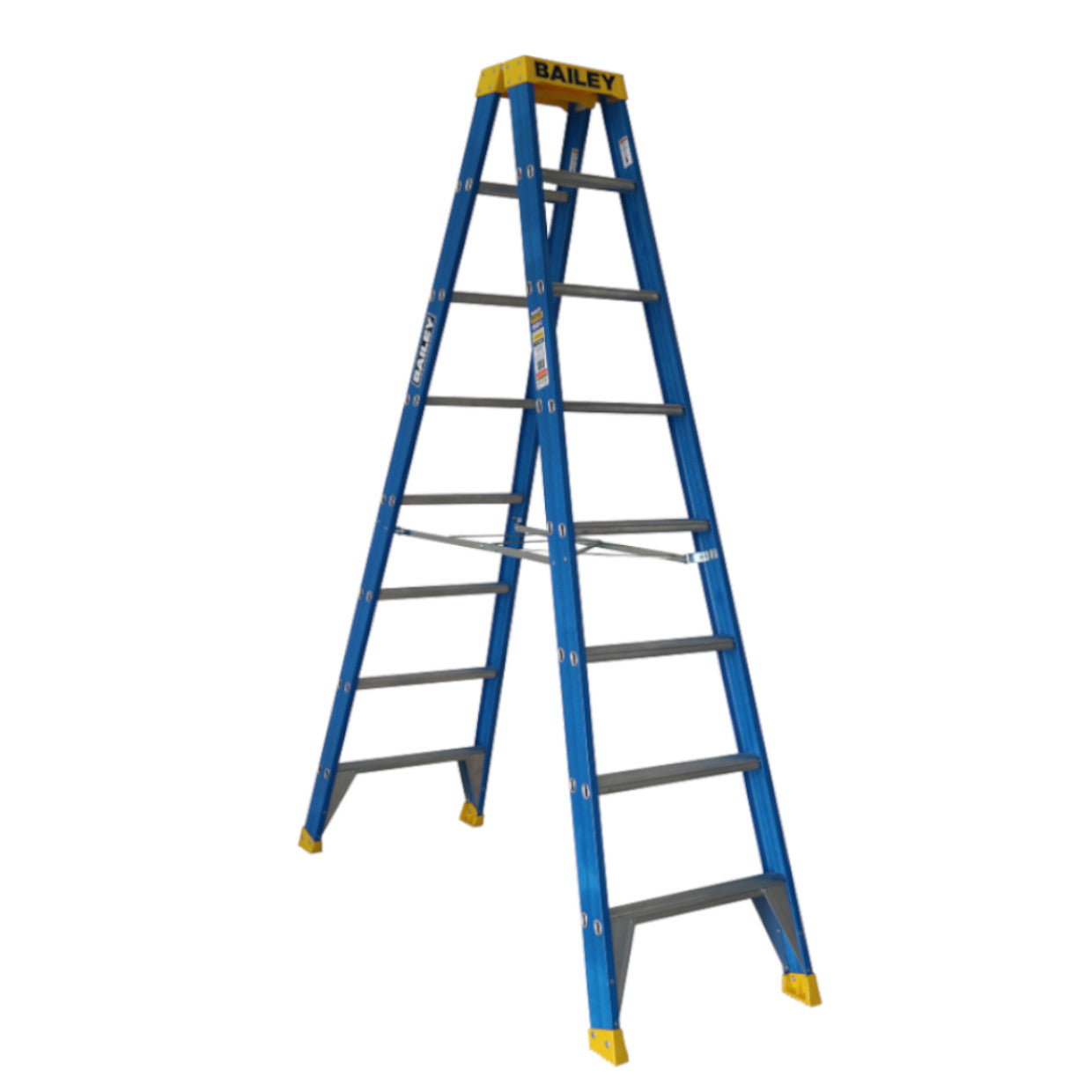 BAILEY - Double Sided Ladders Pro Fibreglass Industrial Punchlock 150kg