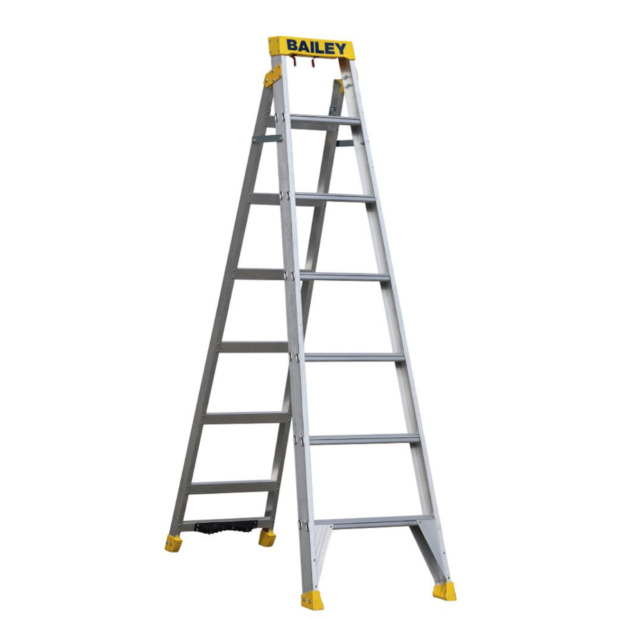 BAILEY - Dual Purpose Stepladder Pro Aluminium Multi Purpose Industrial Punchlock 150kg