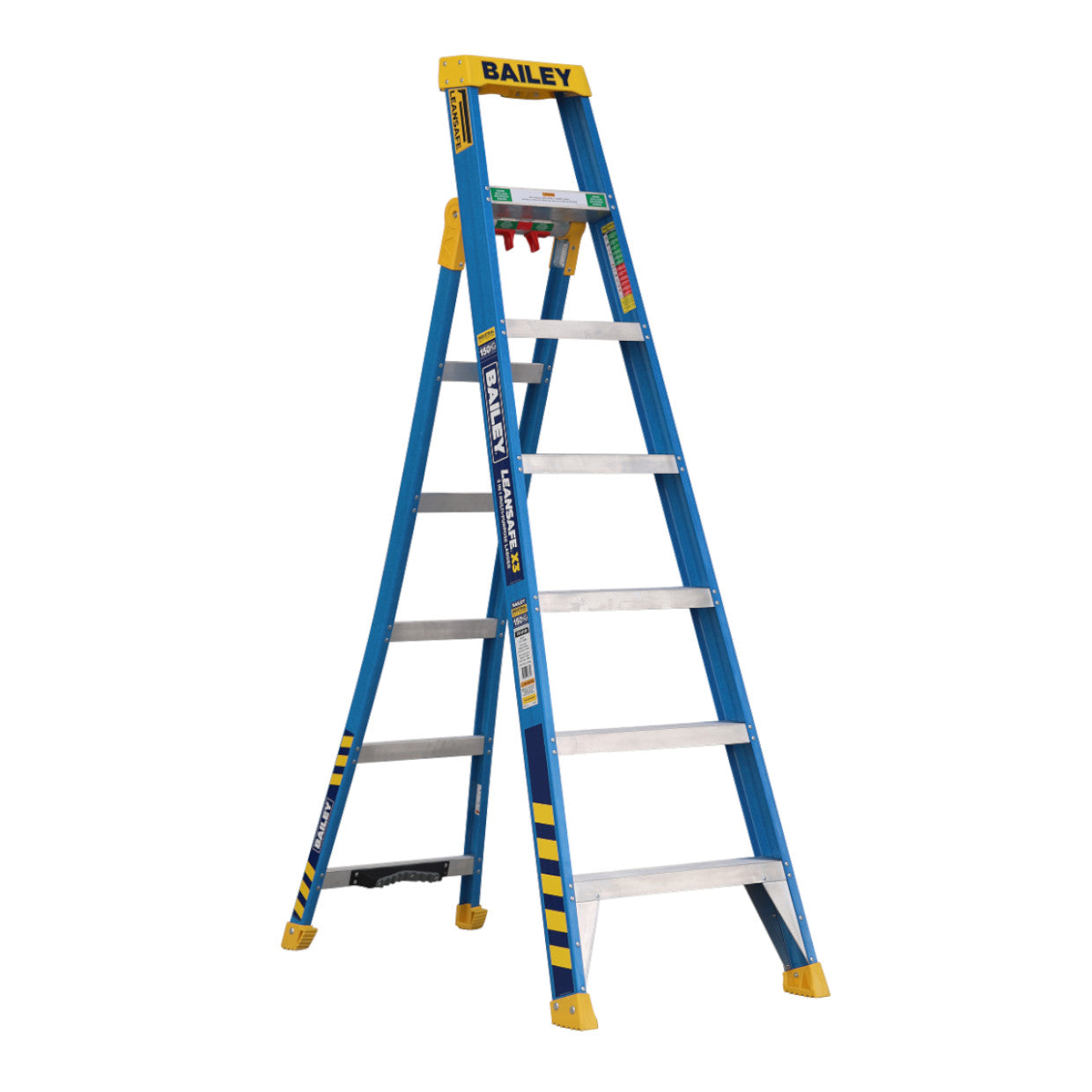 BAILEY - Dual Purpose Stepladder Fibreglass X3 Multi Purpose 150KG
