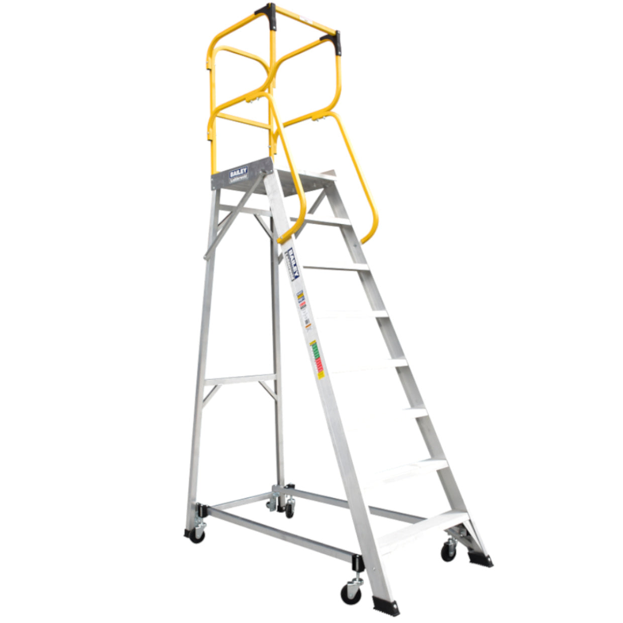 BAILEY - Platform Stepladder Pro Aluminium Industrial Punchlock 170kg