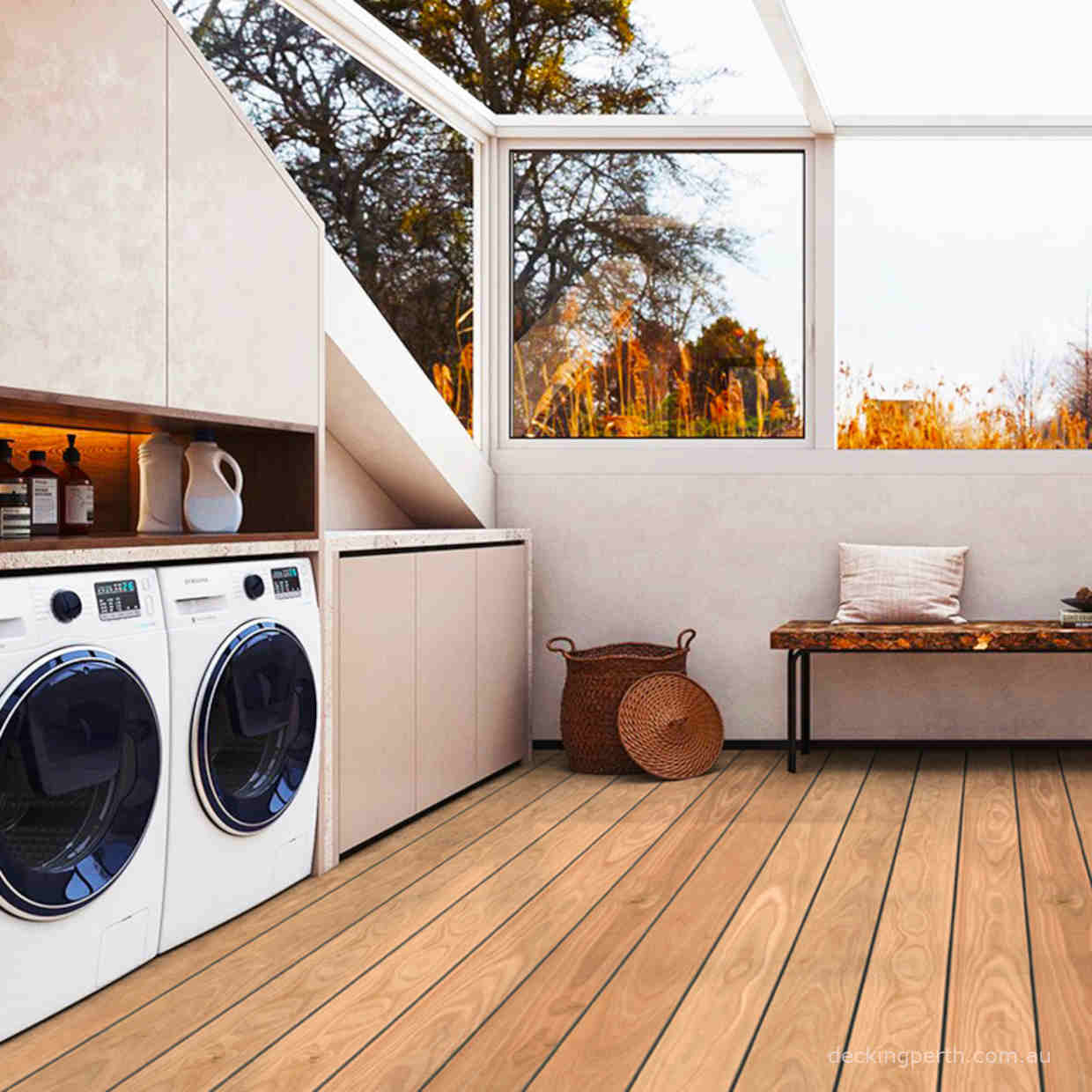 EVA-LAST_Pioneer_Decking_Blackbutt_Oiled_Decking_Perth