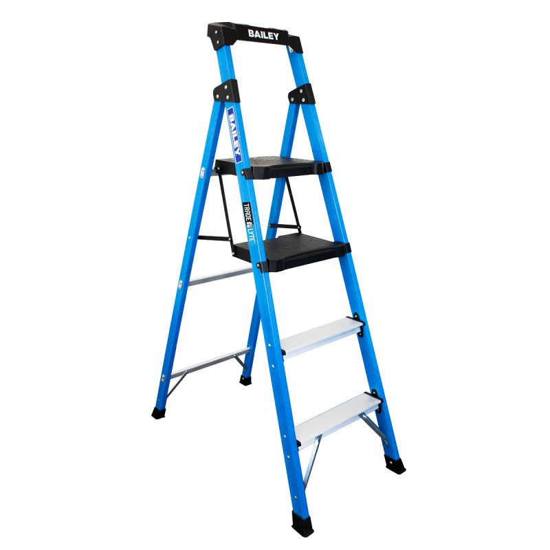 BAILEY - Made To Order Extreme Industry Ladder Twin Fibreglass Platform