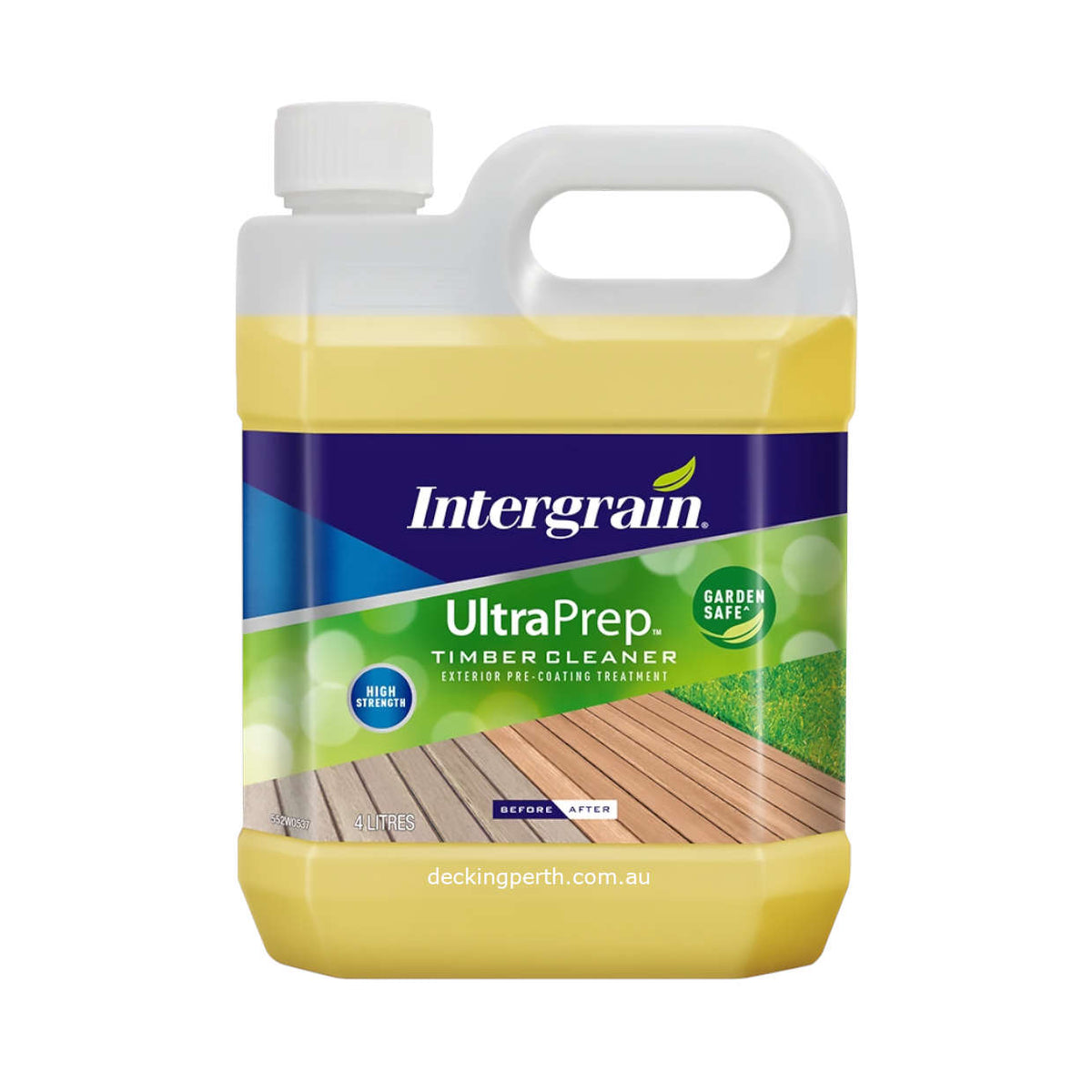 Intergrain_UltraPrep_Timber_Cleaner_Garden_Safe_4_Litres_Decking_Perth