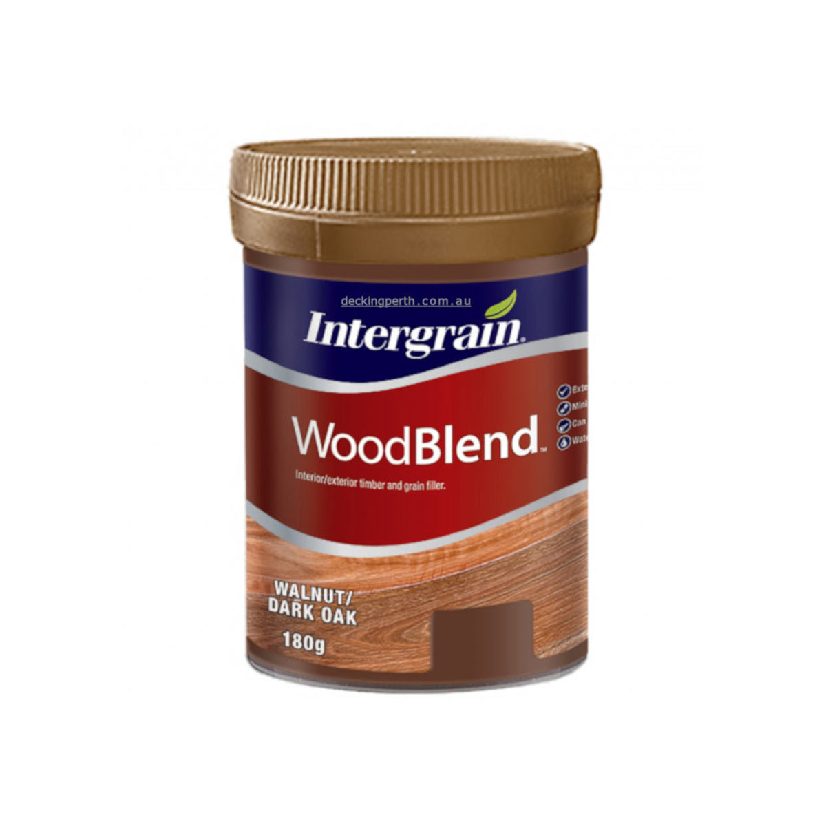 Intergrain_Woodblend_Putty_Walnut_Dark_Oak_180g_Decking_Perth