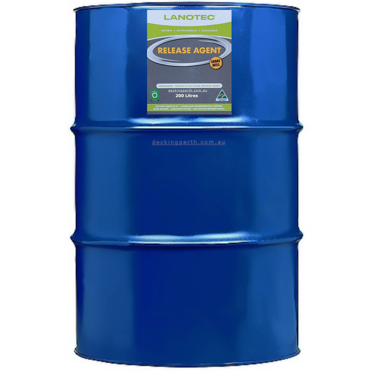 Lanotec_200_litre_Drum_Release_Agent_Decking_Perth