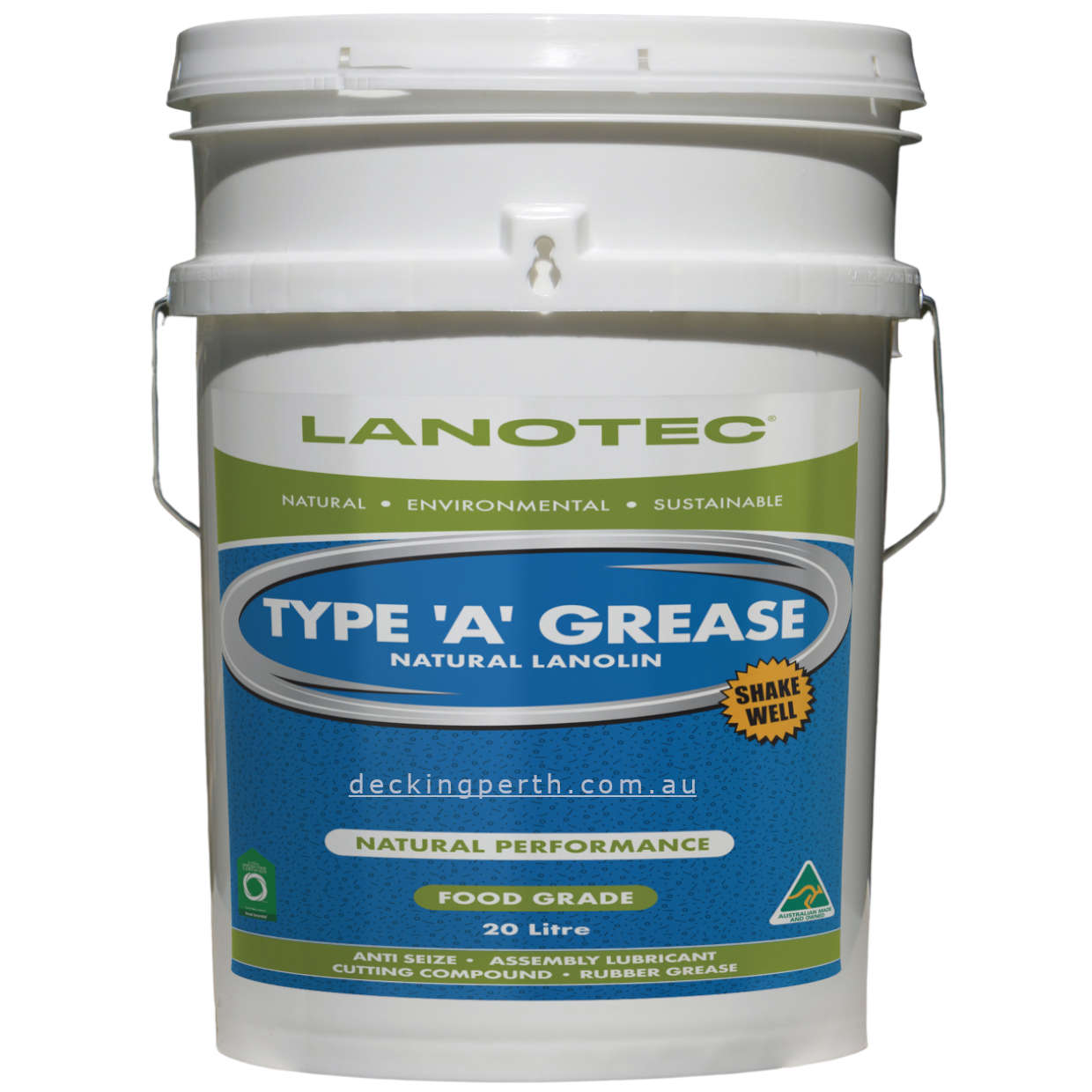 Lanotec_Type_A_Grease_20_Litre_Decking_Perth