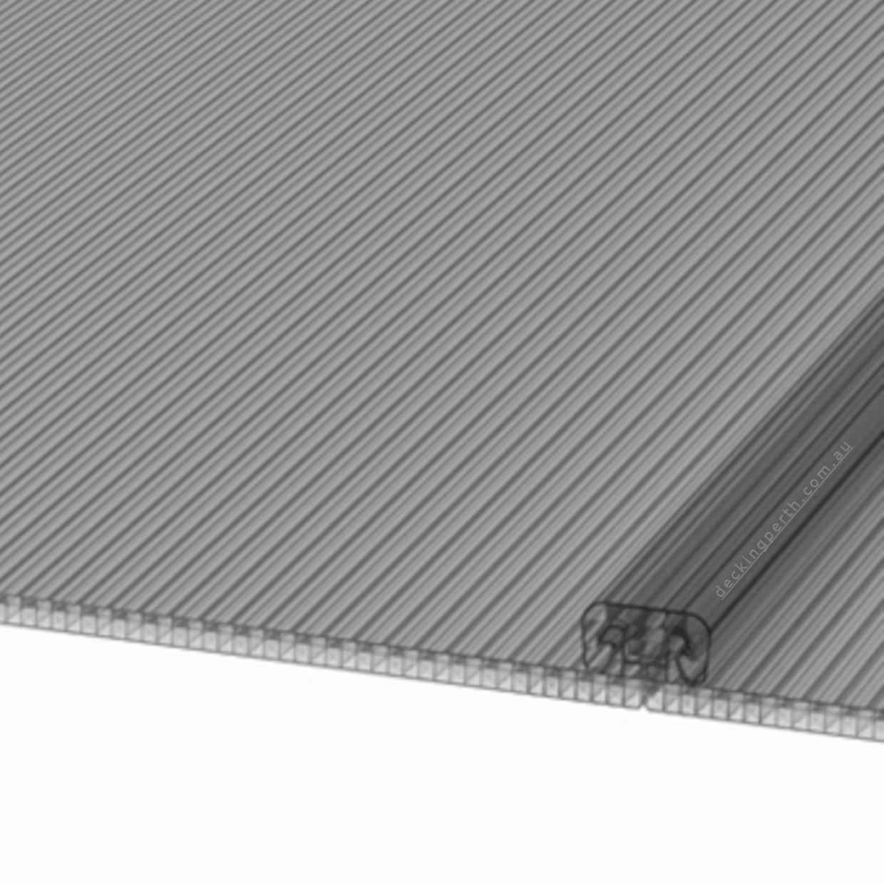 SUNPAL_PC_Joiner_Multiwall_polycarbonate_Grey_Decking_Perth