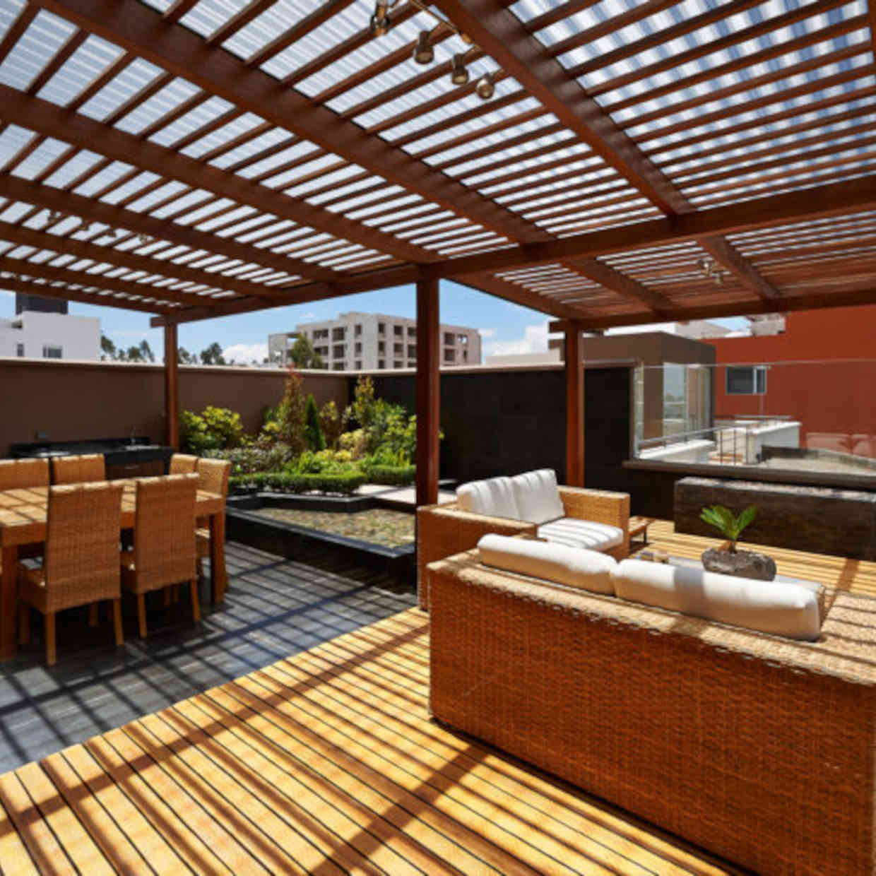 SUNSKY_Corrugated_polycarbonate_sheeting_Transparent_Clear_Decking_Perth