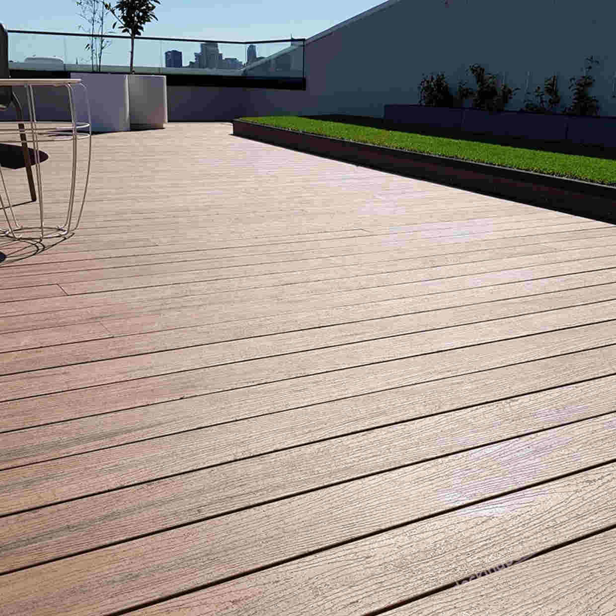MODWOOD - Flame Shield Decking - Blackbean 137 x 23mm, 5.4m