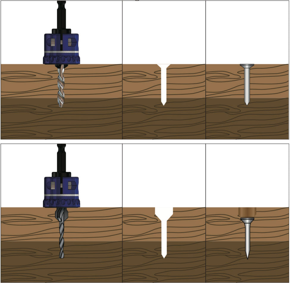 LA BEAR - Ez Bit Pre-Drilling & Countersink Tool