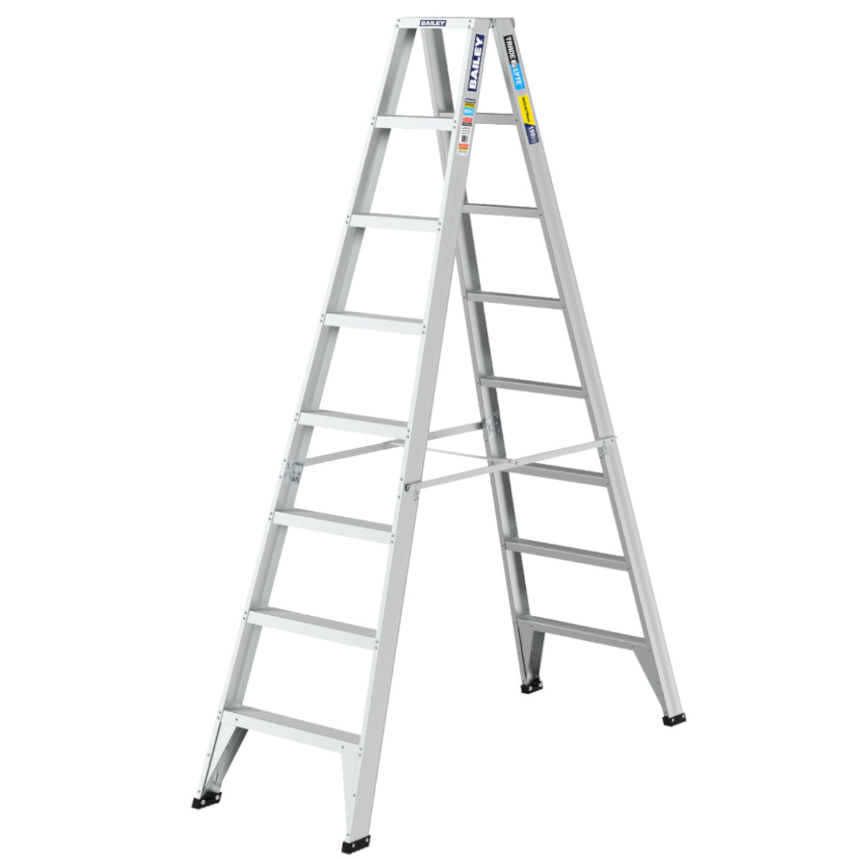BAILEY - Double Sided Ladders Aluminium Trade Lyte 150kg