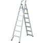BAILEY - Dual Purpose Stepladder Aluminium Trade Lyte Multi Purpose 150kg