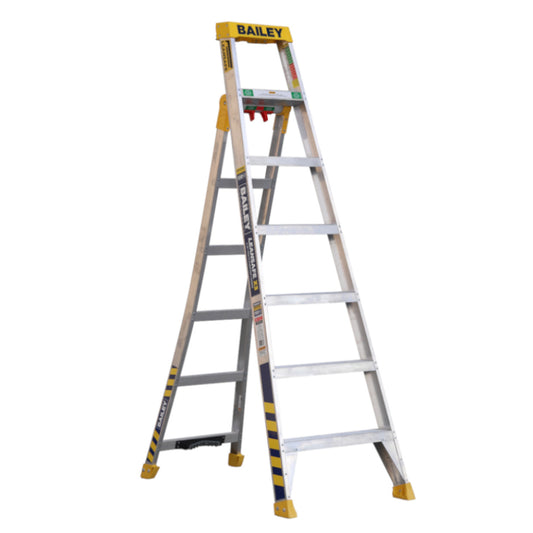 BAILEY - Dual Purpose Stepladder Aluminium X3 Multi Purpose 150kg