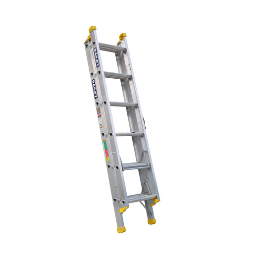BAILEY - Extension Ladder Aluminum Triple Extension Industry Punchlock 150kg