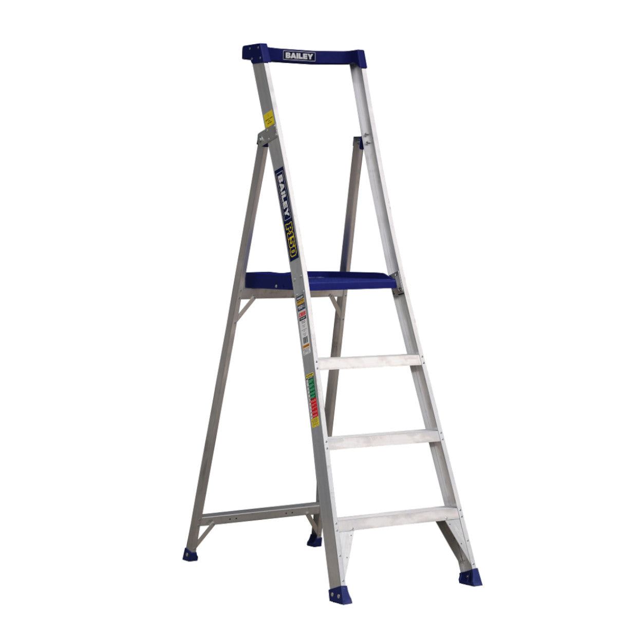 BAILEY - Platform Stepladder P150 Heavy Duty Aluminium Industrial Riveted 150kg