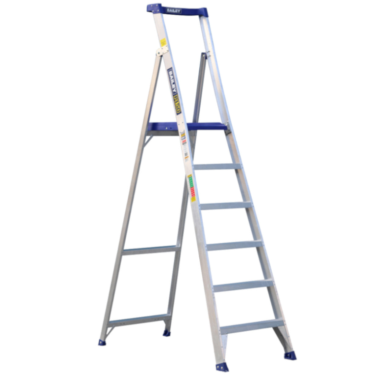 BAILEY - Platform Stepladder P150 Heavy Duty Aluminium Industrial Riveted 150kg