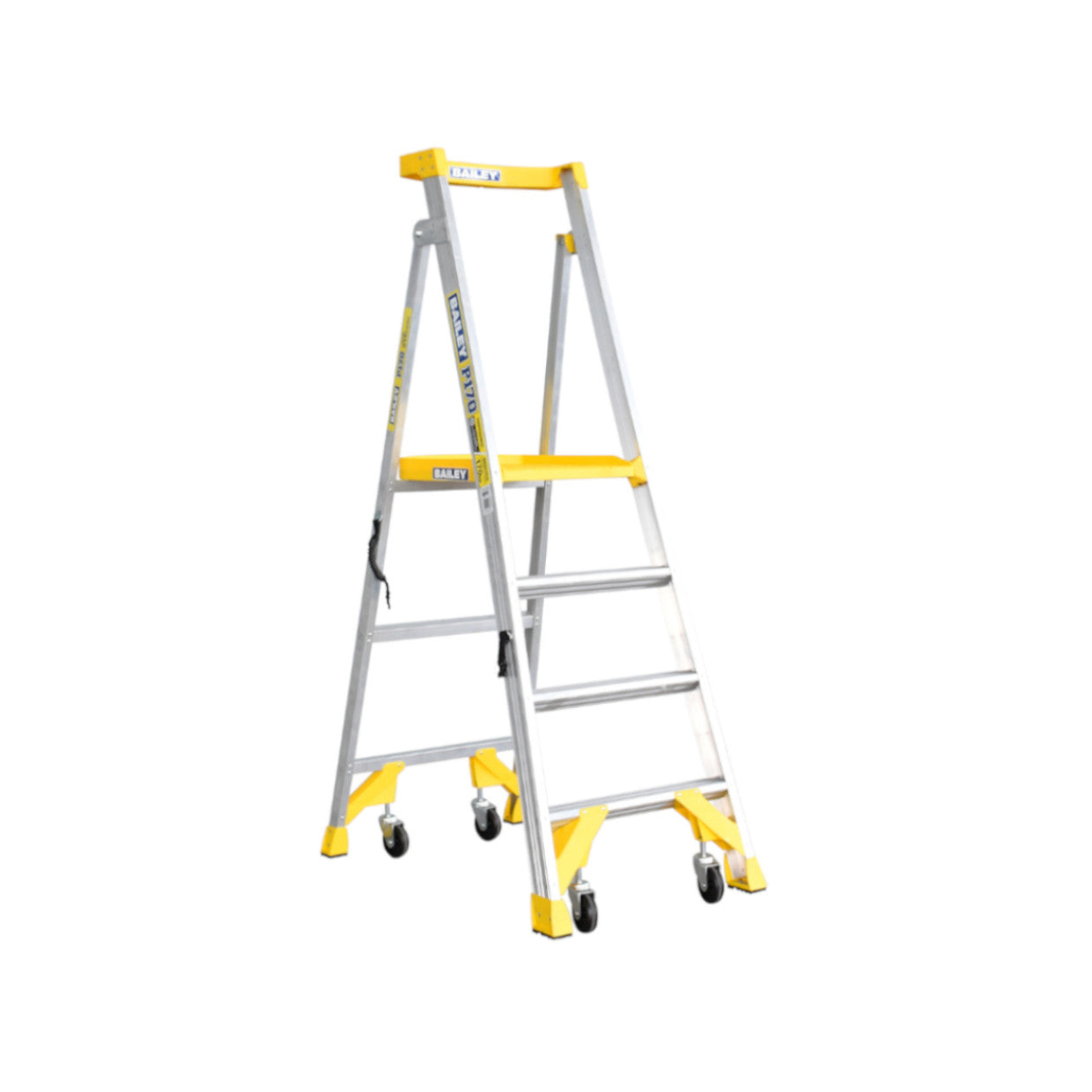 BAILEY - Platform Stepladder P170 Aluminium Industrial Job Station 170kg