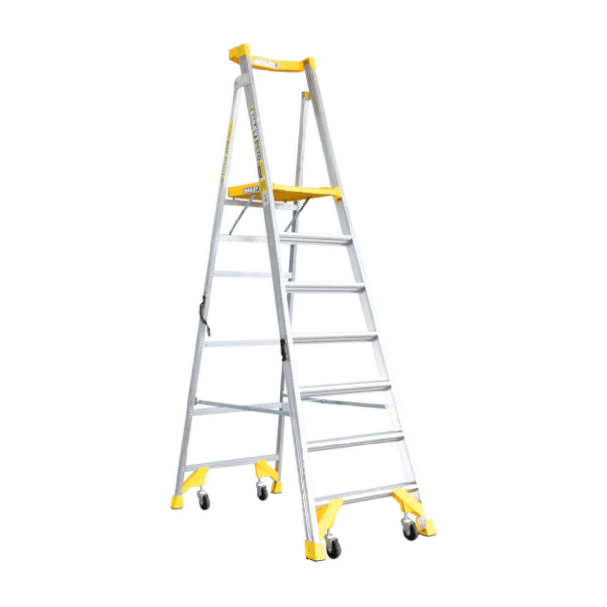 BAILEY - Platform Stepladder P170 Aluminium Industrial Job Station 170kg