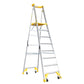 BAILEY - Platform Stepladder P170 Aluminium Industrial Job Station 170kg
