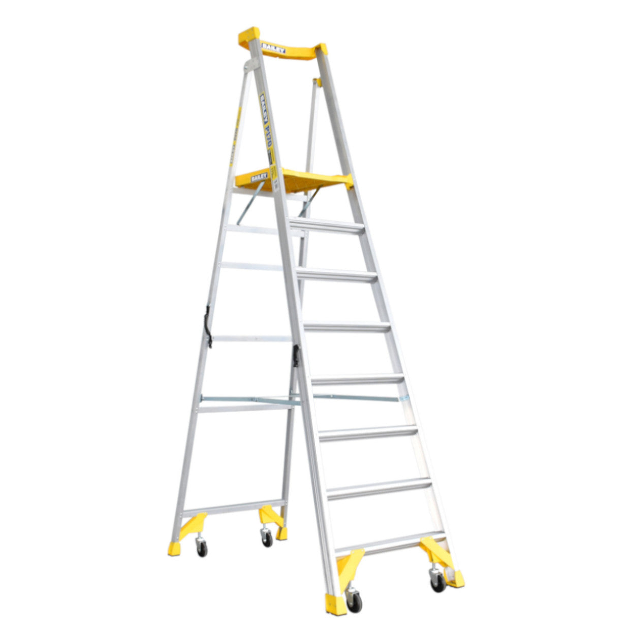 BAILEY - Platform Stepladder P170 Aluminium Industrial Job Station 170kg