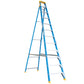 BAILEY - Single Sided Ladder Pro Fibreglass Leansafe Industrial Punchlock 150kg