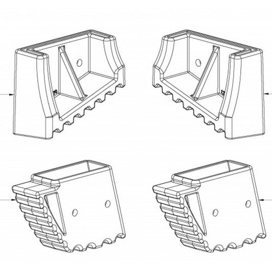 BAILEY - Spare Part for Single & Double Sided Ladder Boot Kit