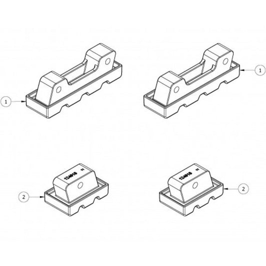 BAILEY - Spare Part Feet Kit