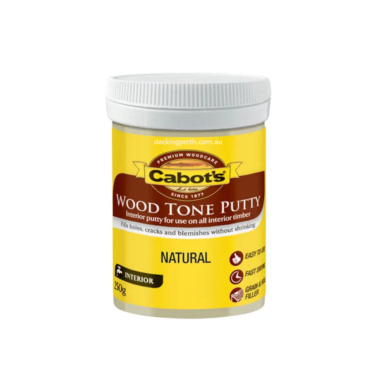 CABOTS_Woodtone_Putty_Natural_250g_Decking_Perth