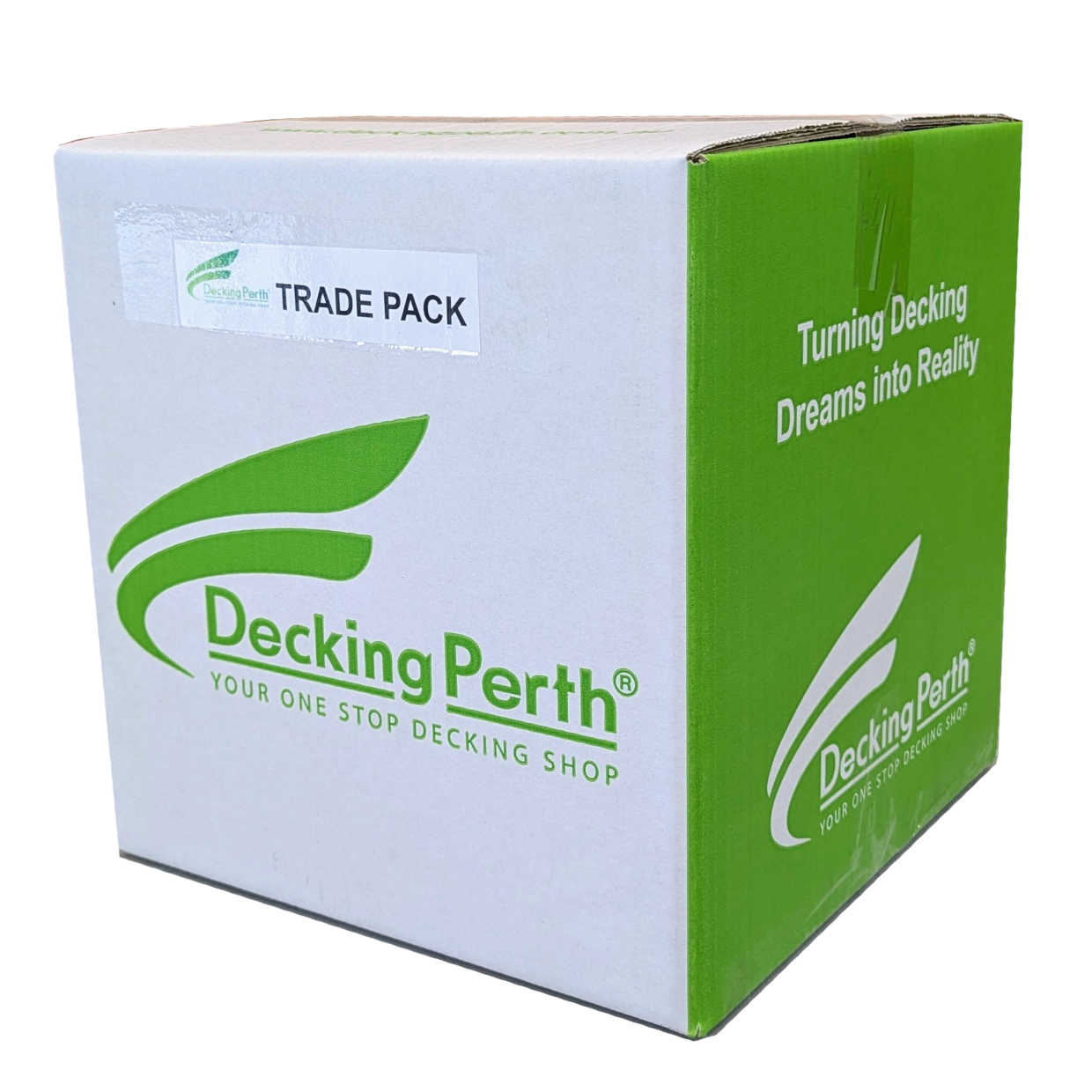 DECKING PERTH - Trade Pack, composite and timber decking samples, hats, shirts, pens, pencils, brochures etc.