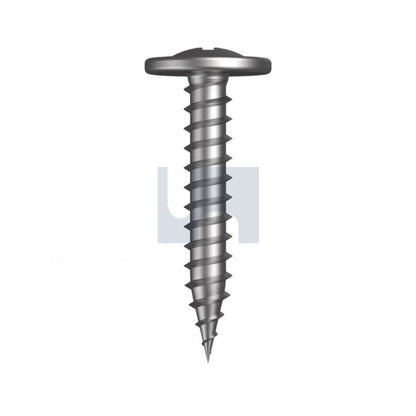 HOBSON - T9PN3AP0815025 Timber Frame Screws for KlevKlip Fixing Strips, 8g 25mm Wafer Head Galvanised