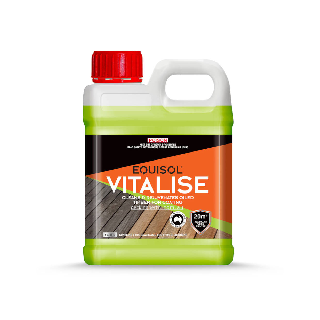 EQUISOL - Vitalise - Decking Recoat Cleaner and Brightener