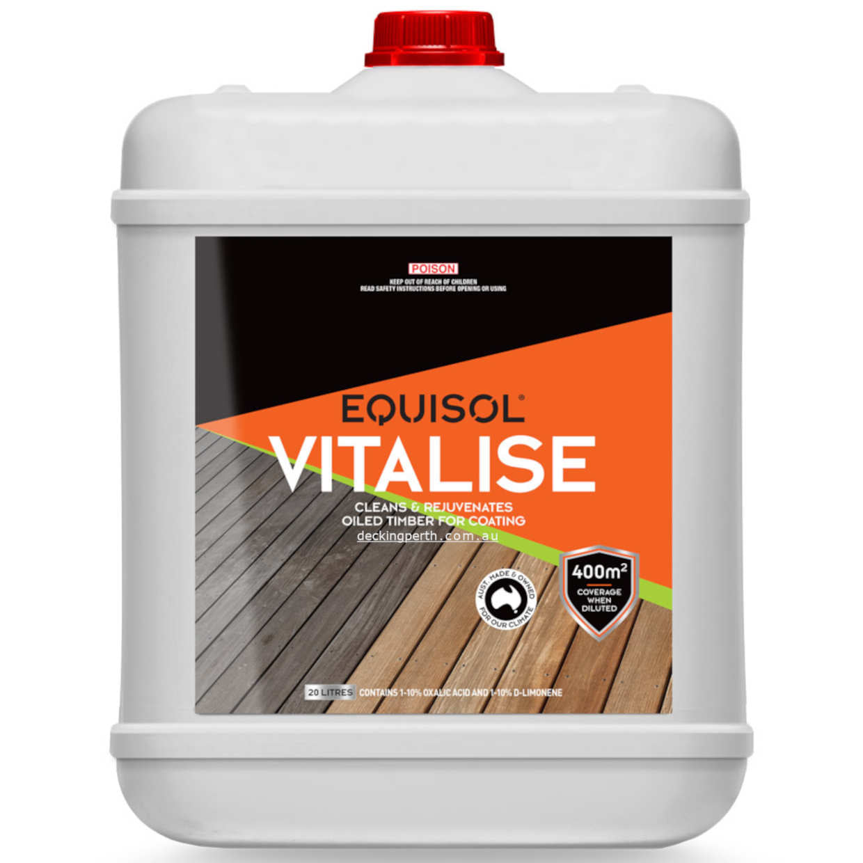 EQUISOL_Vitalise_20_Litre_Recoat_Cleaner_Decking_Perth