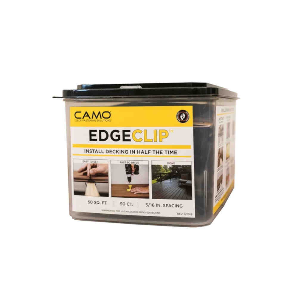 Timber Ridge Clip CAMO - Edge Clips Preloaded With Screws For Composite Decking on Timbe ...